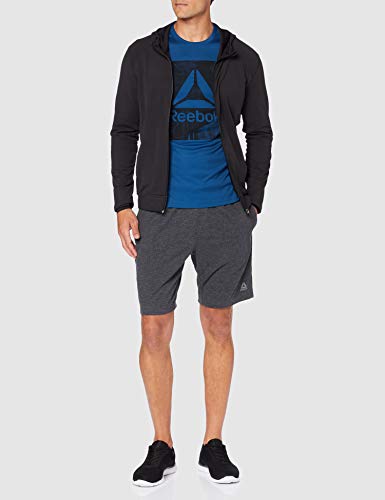 Reebok Te Jersey Short Pantalón Corto, Hombre, brgros, L