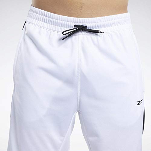 Reebok Te Linear Logo Short Pantalón Corto, Hombre, Blanco, L