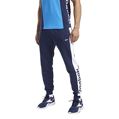 Reebok TE LL Jogger Pantalón, Hombre, vecnav, M