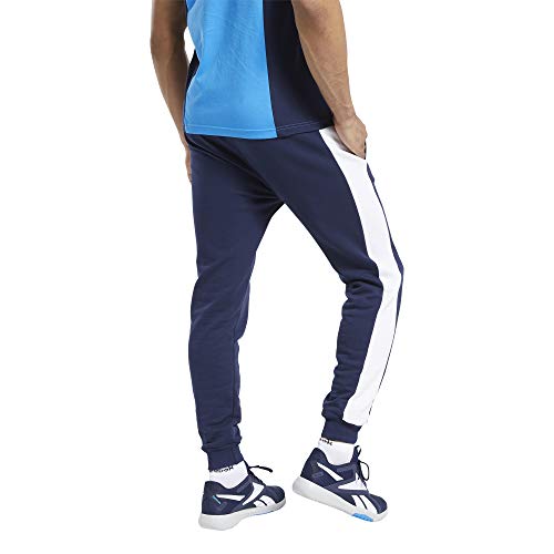 Reebok TE LL Jogger Pantalón, Hombre, vecnav, M