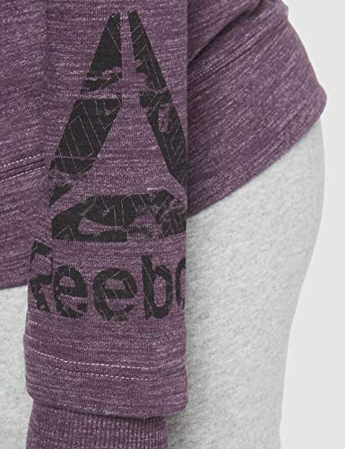 Reebok Te Marble Fullzip Sudadera, Mujer, urbvio, S