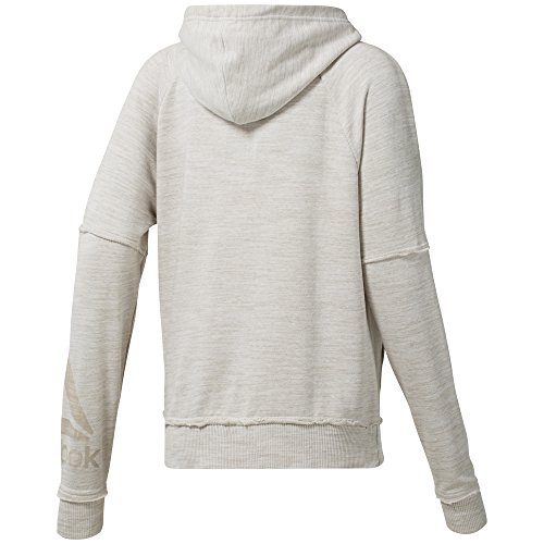 Reebok TE Marble Logo FZ Chaqueta, Mujer, Multicolor (parchm), 2XS