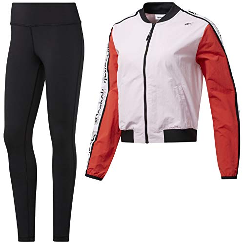 Reebok Te Myt Woven Jkt TS Conjunto Deportivo, Mujer, pixpnk, 2XL