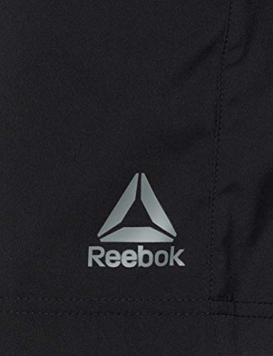 Reebok Te Woven Pantalón Corto, Hombre, Negro, XL