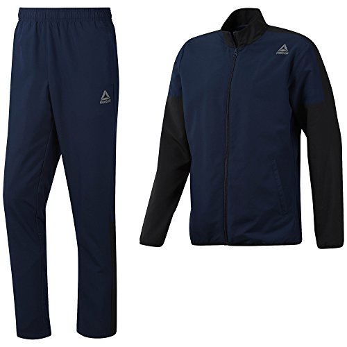 Reebok Te Woven Tracksuit Chándal, Hombre, Maruni, S