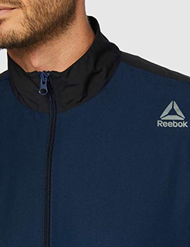 Reebok Te Woven Tracksuit Chándal, Hombre, Maruni, S