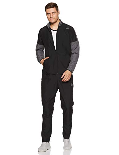 Reebok Te Woven Tracksuit Chándal, Hombre, Negro, 2XL