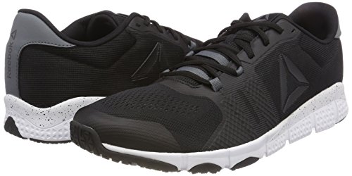 Reebok Trainflex 2.0, Zapatillas de Deporte para Hombre, Negro (Black/Alloy/Wht 000), 43 EU