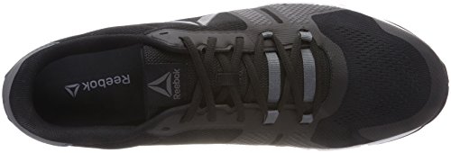 Reebok Trainflex 2.0, Zapatillas de Deporte para Hombre, Negro (Black/Alloy/Wht 000), 43 EU