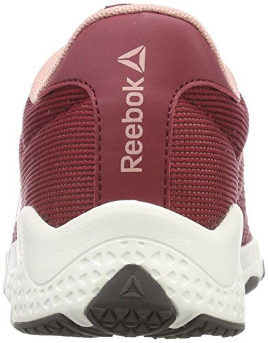 Reebok Trainflex 2.0, Zapatillas de Deporte para Mujer, Rojo (Urban Maroon/Chalk Pink/Chalk/Coal 000), 40 EU