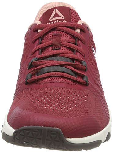 Reebok Trainflex 2.0, Zapatillas de Deporte para Mujer, Rojo (Urban Maroon/Chalk Pink/Chalk/Coal 000), 40 EU