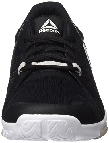 Reebok Trainflex Lite, Zapatillas de Deporte Hombre, Negro (Black/Skull Grey/White), 42 EU