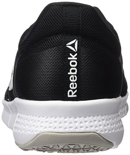 Reebok Trainflex Lite, Zapatillas de Deporte Hombre, Negro (Black/Skull Grey/White), 42 EU