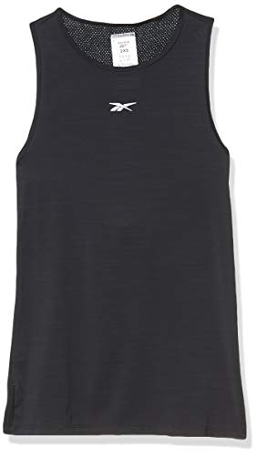 Reebok Training Supply Athletic Tank Camiseta de Tirantes Anchos, Negro, XXS para Hombre