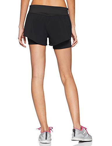 Reebok TS Epic Short 2 In 1 Pantalón Corto, Mujer, Negro, S