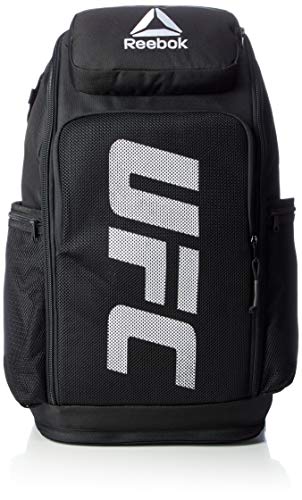 Reebok UFC Backpack Mochila, Unisex Adulto, Negro, Talla Única