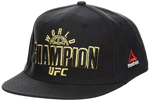 Reebok UFC Champ Cap At - Gorra, Hombre, Negro, Talla Única