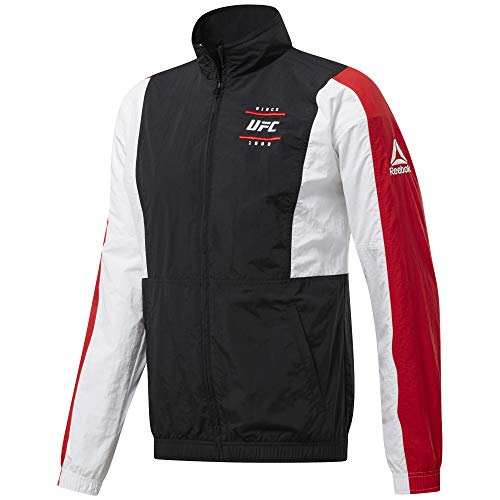 Reebok UFC FG Capsule Jacket Chaqueta, Hombre, Negro, L