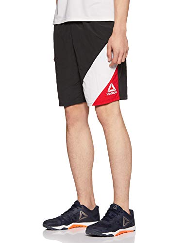 Reebok UFC FG Capsule Short Pantalón Corto, Hombre, Negro, M