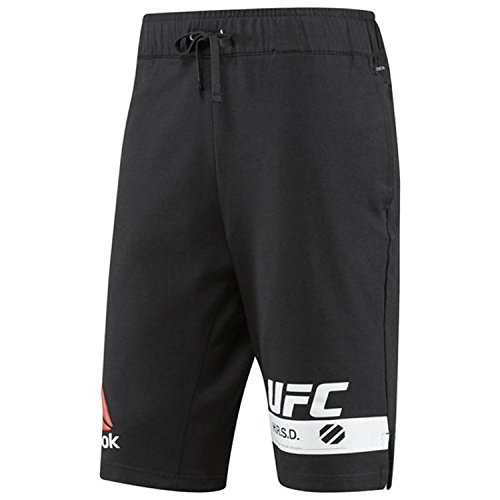 Reebok UFC Fg - Pantalones cortos para hombre - S98489, XS, Negro