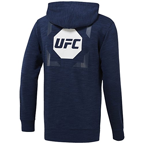 Reebok UFC FG Zip Chaqueta con Capucha, Hombre, Azul (wshblu), XS