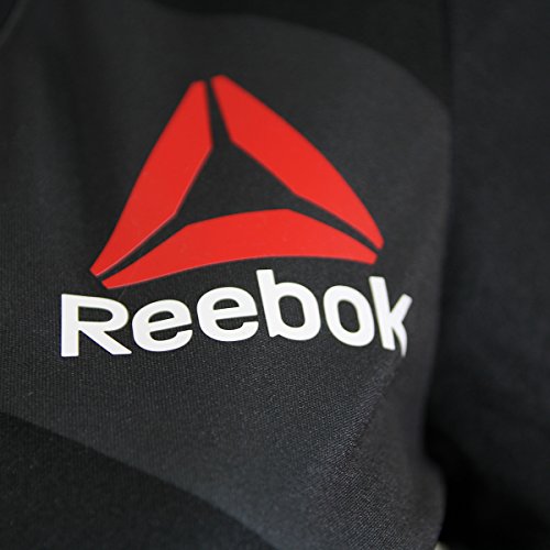 Reebok UFC FK Jjz Jersey Camiseta térmica, Mujer, Negro (Negro/Gravel), S