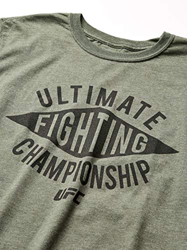Reebok UFC Ultimate Fighting Champ - Camiseta de Manga Corta para Hombre, Hombre, CMH69-Gre, Ultimate Fighting Champ, Verde, Large