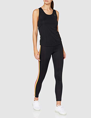 Reebok Us Perform Mesh Tank Camiseta, Mujer, Negro, S