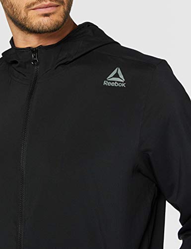 Reebok Us Woven Sudadera, Hombre, Negro, L