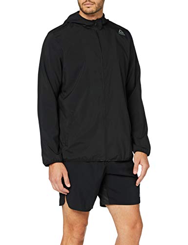 Reebok Us Woven Sudadera, Hombre, Negro, L