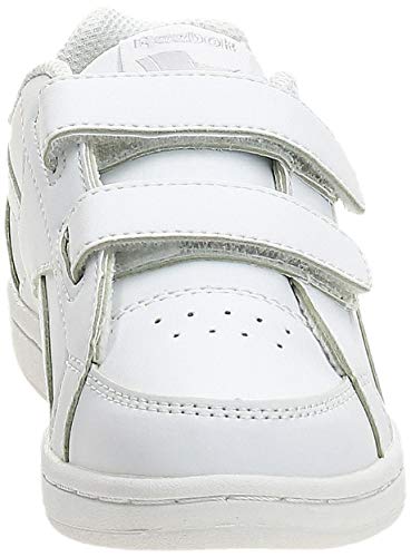 Reebok V69999, Zapatillas de Deporte Unisex Niños, Blanco (White / Silver), 31 EU