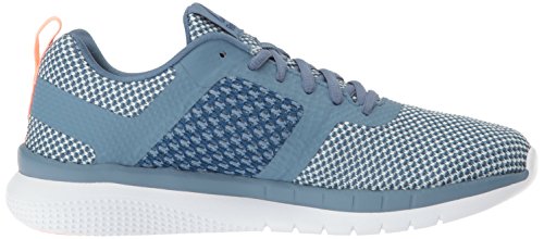 Reebok Women's PT Prime Runner Running Shoe, Blue Slate/Dgtl Pink/Army, 7.5 M US