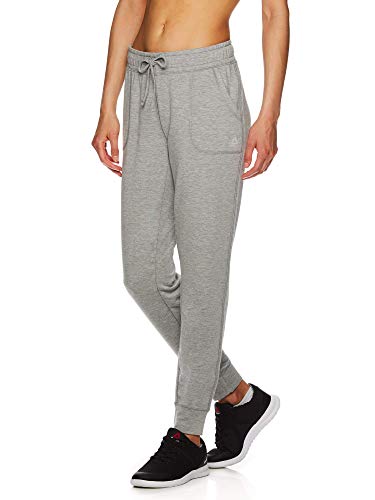 Reebok Women's Super Soft Jogger Pants - Mid Rise Waist Athleisure Sweatpants for Women