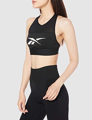 Reebok Wor Bralette Sujetador Deportivo, Mujer, Negro, 2XL