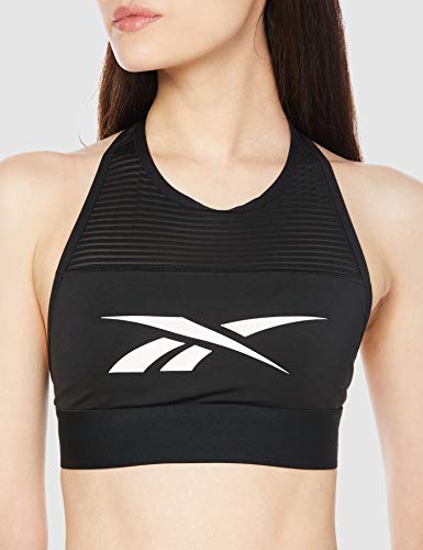 Reebok Wor Bralette Sujetador Deportivo, Mujer, Negro, 2XL