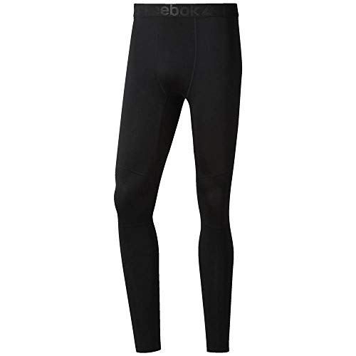 Reebok Wor Compr Tight Bl Mallas, Hombre, Negro, S