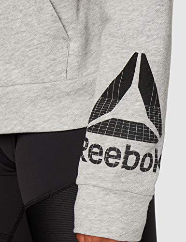 Reebok Wor Delta Hoody Sudadera, Mujer, brgrin, S