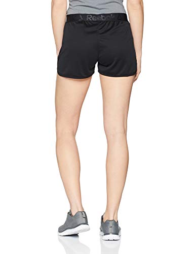 Reebok Wor Easy Short Pantalón Corto, Mujer, Negro, 2XS