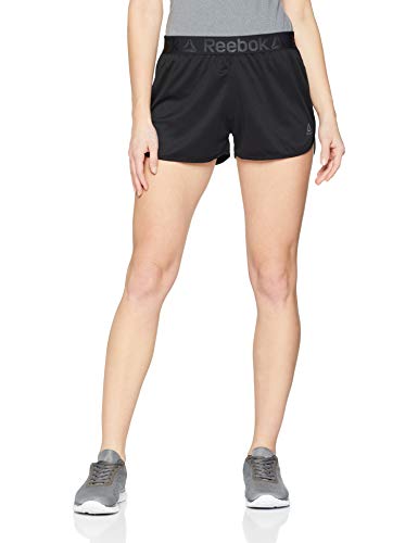 Reebok Wor Easy Short Pantalón Corto, Mujer, Negro, 2XS