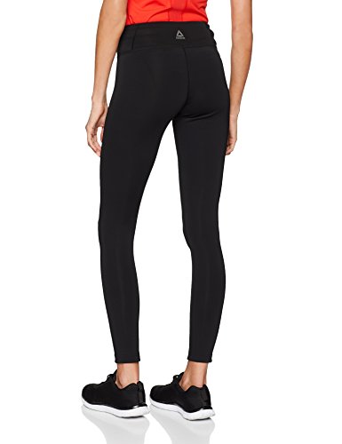 Reebok Wor PP Tight Mallas, Mujer, Negro/Negro, S