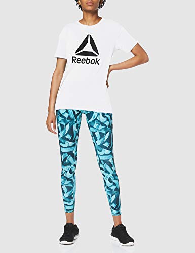 Reebok Wor Supremium 2.0 tee Bl Camiseta, Mujer, Blanco, XS