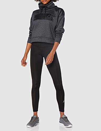 Reebok Wor Thermowarm Mel Sudadera, Mujer, Negro, S