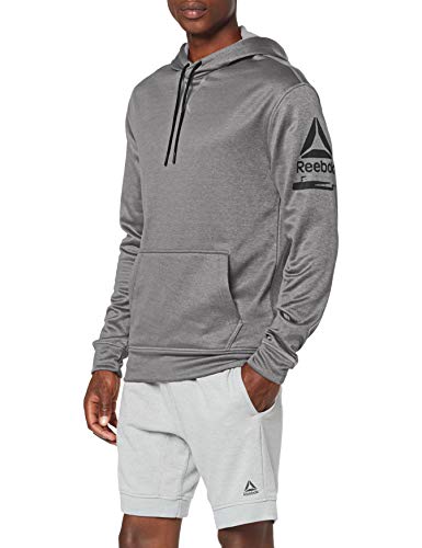 Reebok Wor Thermowarm Sudadera, Hombre, Gris (Brezo Gris Intermedio), M