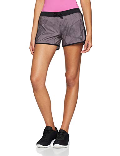 Reebok Wor Woven AOP Pantalón Corto, Mujer, Multicolor (almgre), 2XS