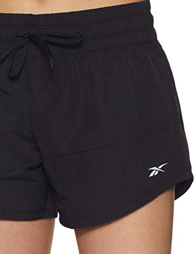 Reebok Wor Woven Short Pantalón Corto, Mujer, Negro, 2XL