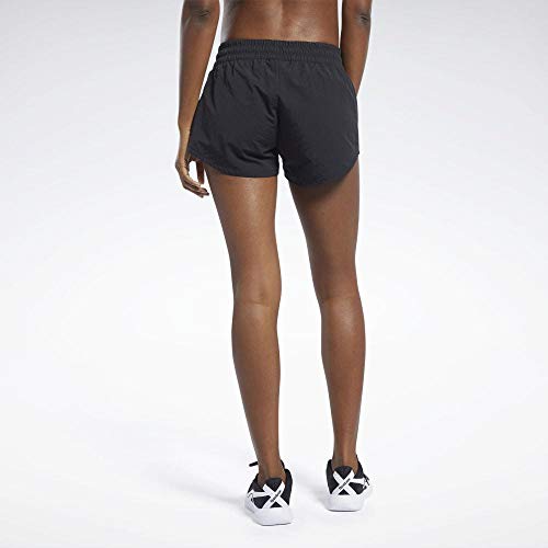 Reebok Wor Woven Short Pantalón Corto, Mujer, Negro, 2XL