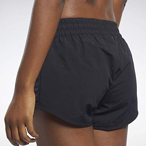 Reebok Wor Woven Short Pantalón Corto, Mujer, Negro, 2XL