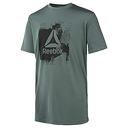 Reebok Workout Ready tee Camisetas para Niño Verde, 3-4A