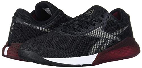 Reebok - Zapatillas de CrossFit Nano 9 para mujer, Negro (Negro/Merlot/Peltre.), 40 EU