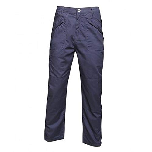 Regatta - Pantalón de Trabajo Original Action para Chico Hombre (38/S) (Negro)